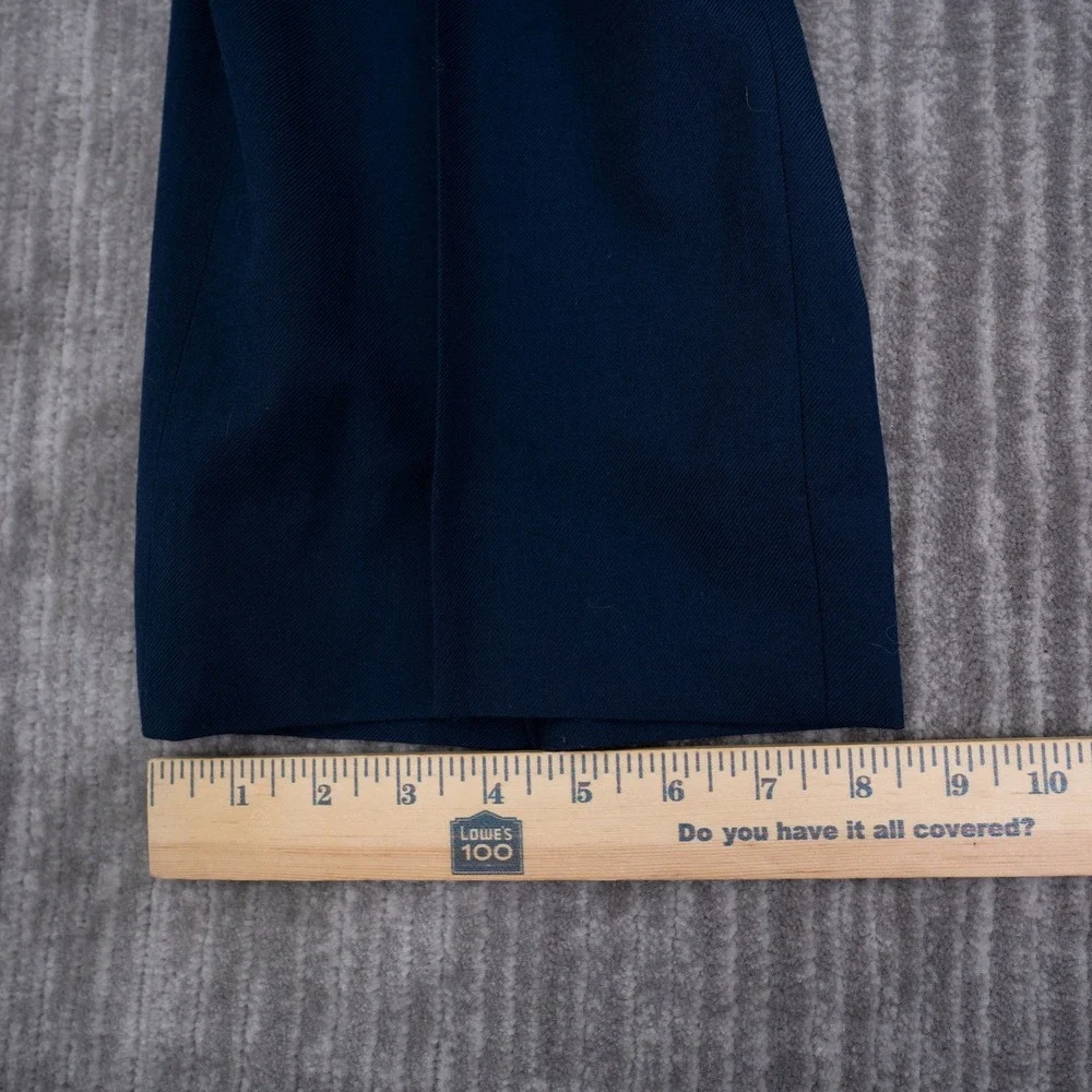 Defense Logistics Agency Navy Blue Dress Pants 33L Fit 31x31 Bremen-Bowdon Mens